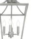 preview thumbnail 15 of 23, Hunter 12" Laurel Ridge 4-Light Lantern Pendant - Kitchen Island, Dining room, Entry - Modern Farmhouse, Industrial, Candle