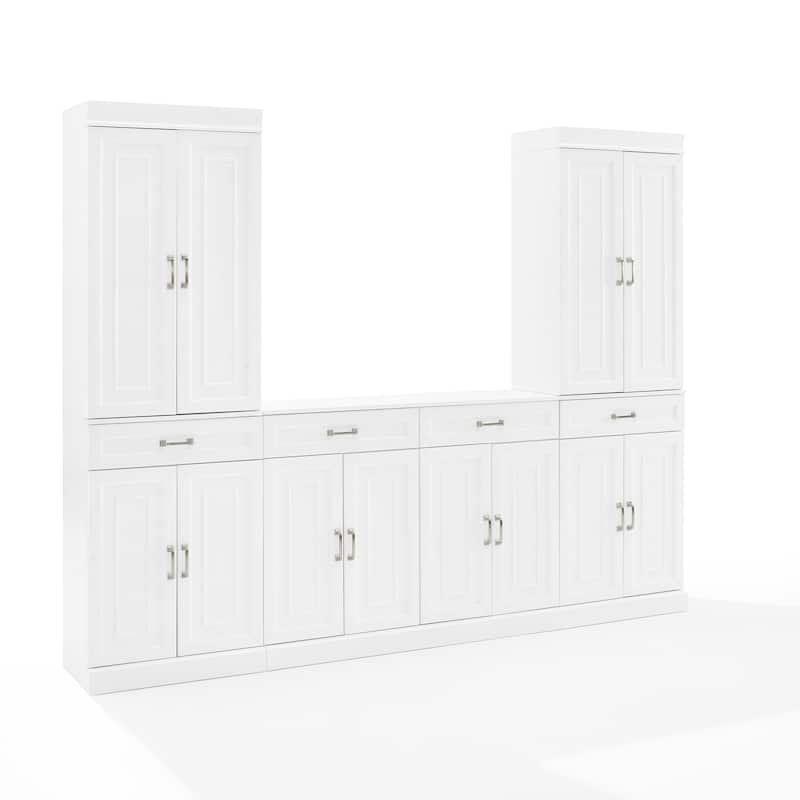 Crosley Stanton 3Pc Sideboard And Pantry Set - 14.5"x95"x78"