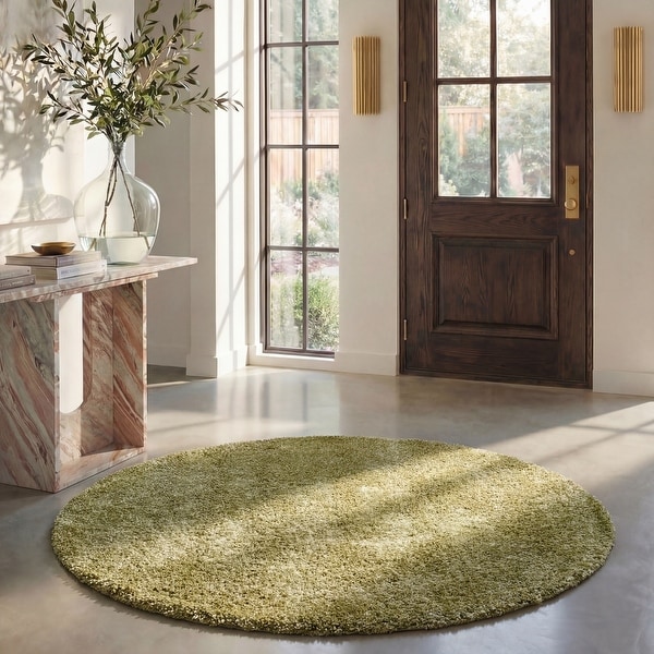 SAFAVIEH California Premium Shag Izat 2-inch Thick Area Rug - Bed