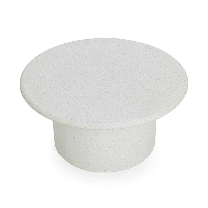 Classic Home Nysa Outdoor Concrete Coffee Table