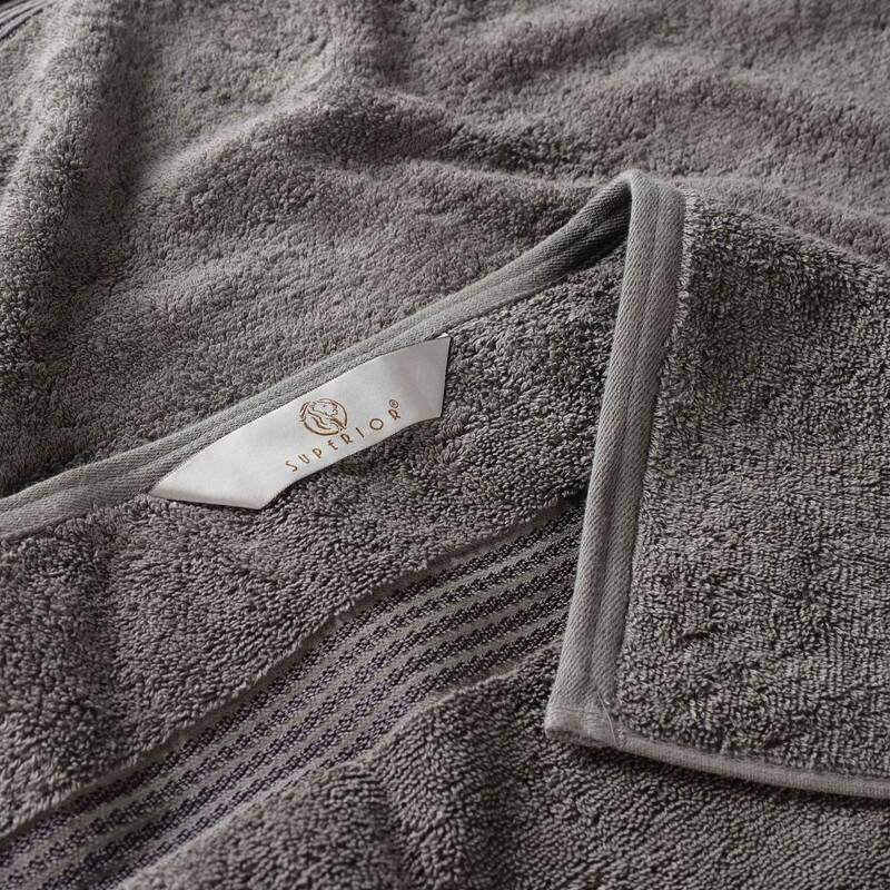 Superior Heritage Egyptian Cotton Absorbent 6-Piece Towel Set