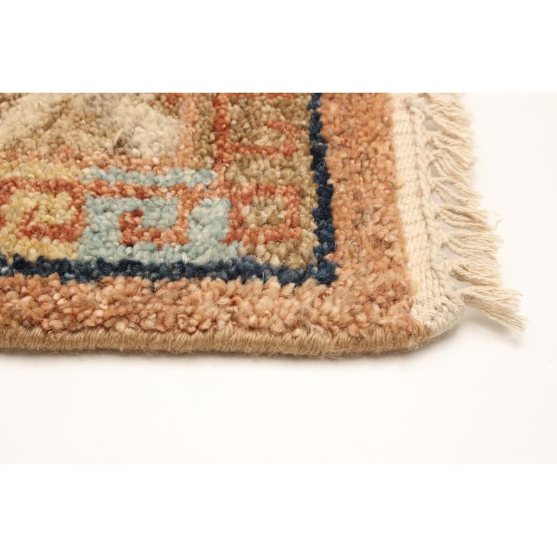 ECARPETGALLERY Hand-knotted Jules Serapi Copper Wool Rug - 5'4 x 7'10