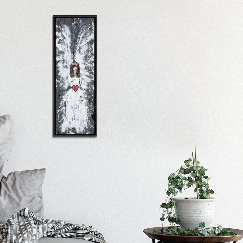 iCanvas "Country Angel" by Ashley Bradley Framed