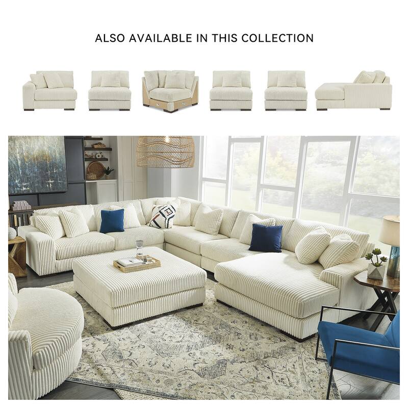 Signature Design by Ashley Lindyn 6-Piece Sectional with Chaise