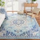 SAFAVIEH Madison Diederike Boho Medallion Distressed Rug