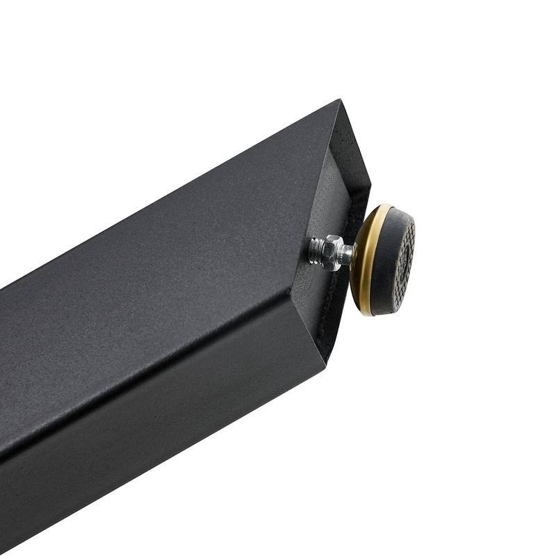 Modern 39" Round Glass Top Dining Table with X-Frame for Small Spaces