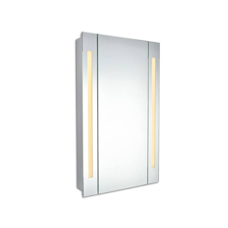Elixir Mirror Cabinet W23.5" H27.5" 3000K - White