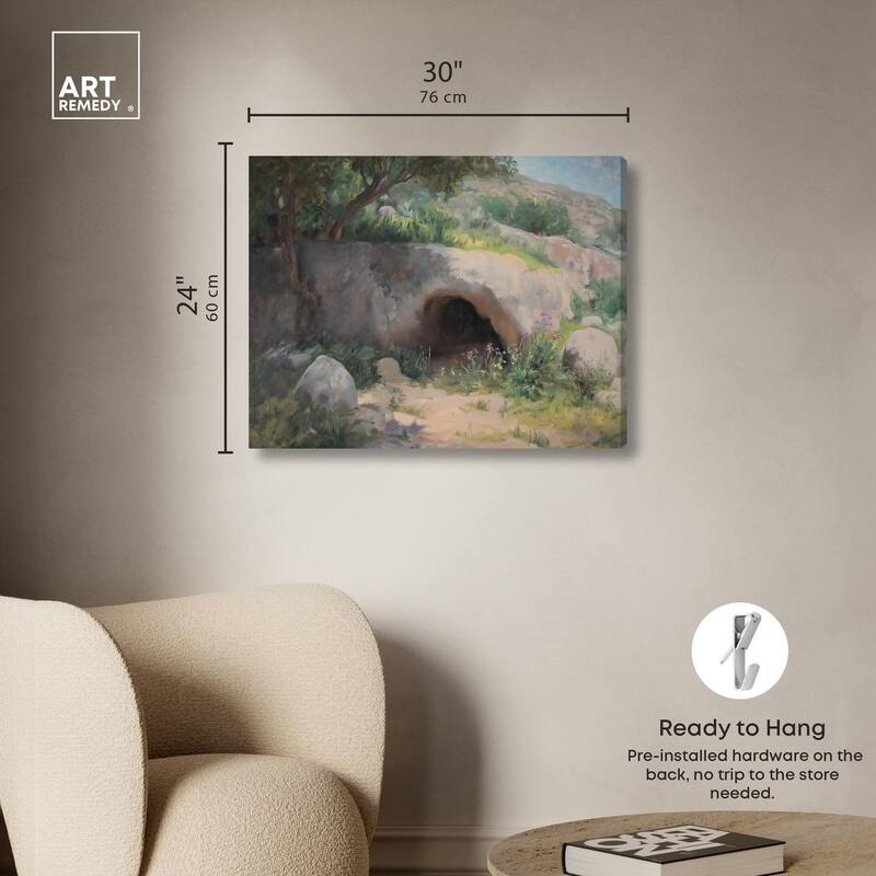 Cave of Secrets Canvas by Art Remedy, Gallery Wrapped