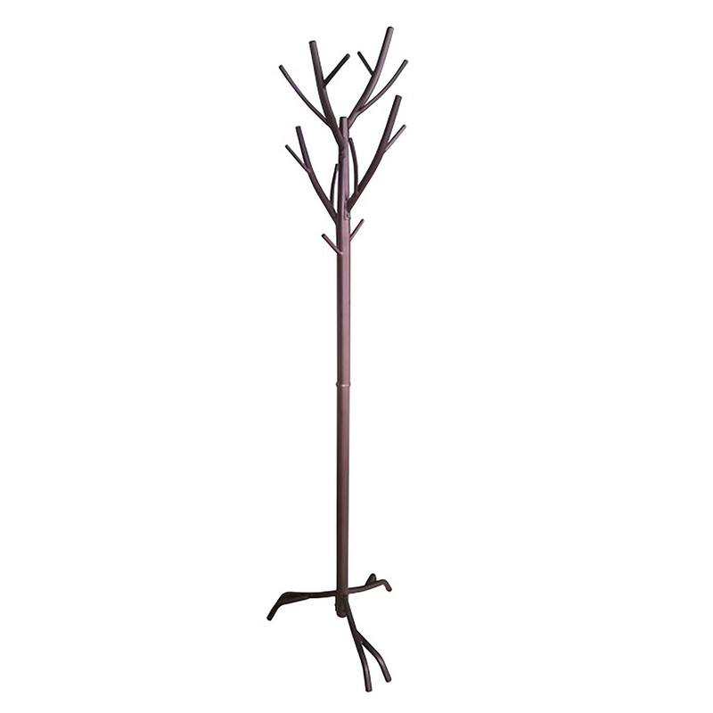 Metal Hall Tree Freestanding Coat & Hat Rack with Branches, Bronze