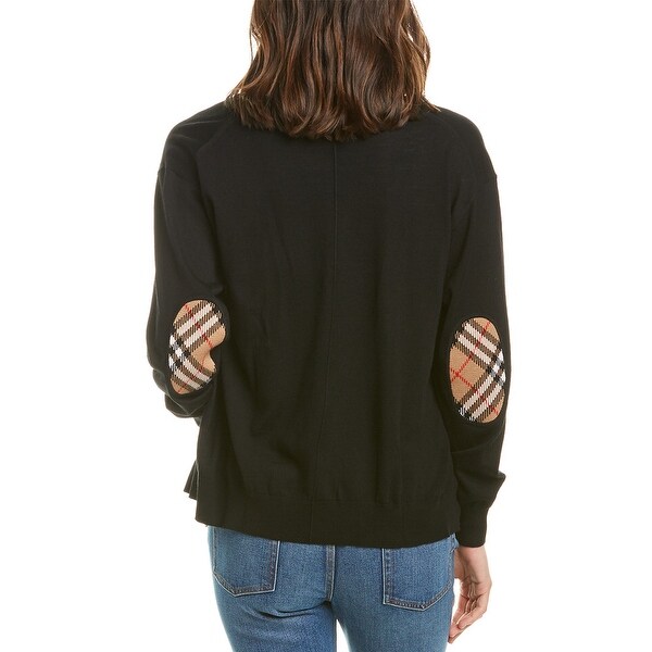 vintage burberry cardigan