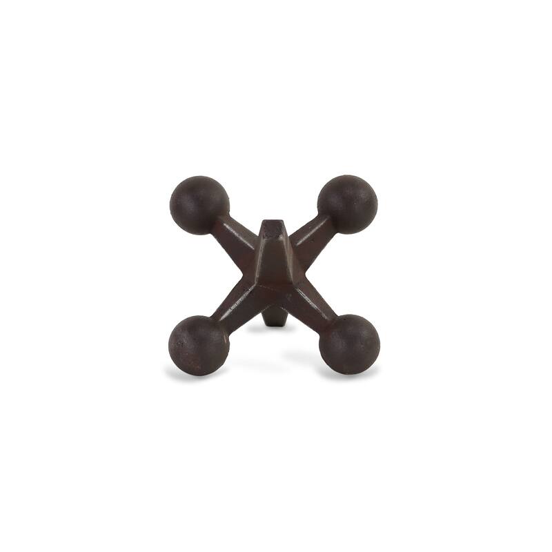 Black Cast Iron Large Jack Décor