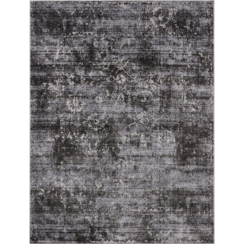 Well Woven Zazzle Thiva Vintage Oriental Floral Pattern Area Rug