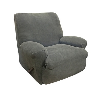 SureFit Stretch Oxford 1 Piece Recliner Slipcover