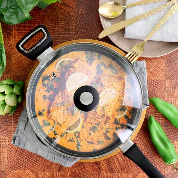 Martha Stewart Everyday Doylestown 3.5 Quart Nonstick Aluminum Saute