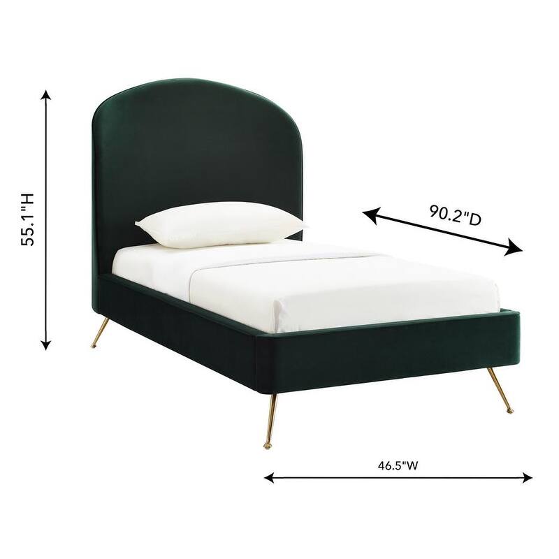 Carson Carrington Ytterhult Velvet Bed