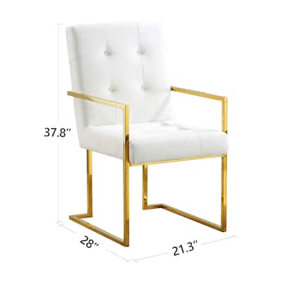 Velvet Dining Arm Chair