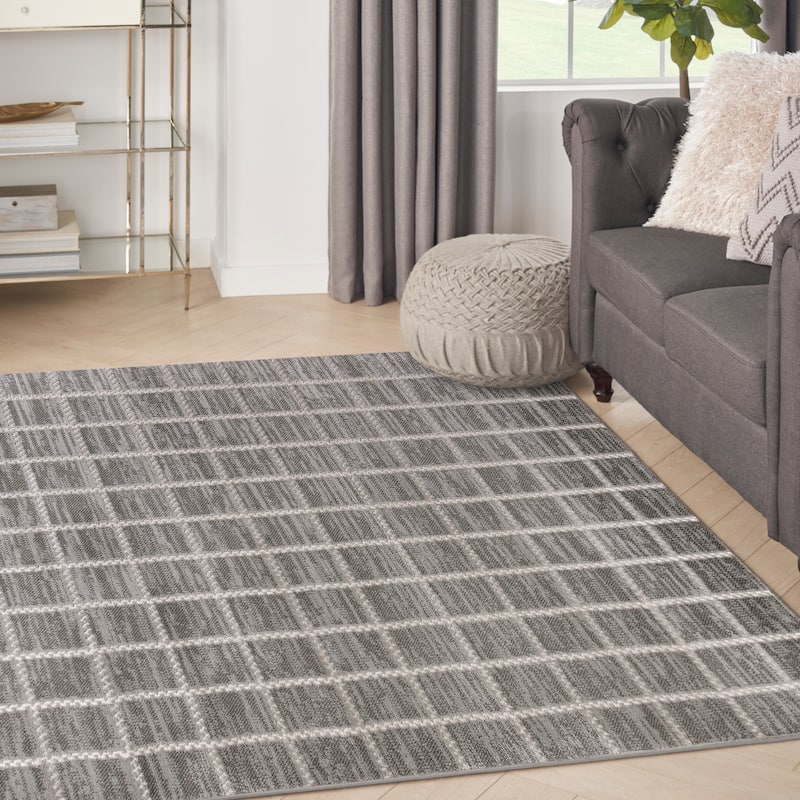 Nourison Serenity Home Indoor Geometric Area Rug