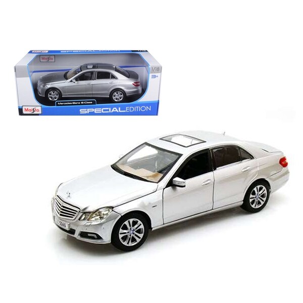 2009 2010 Mercedes E Class E350 E 350 Silver 118 Diecast Model Car By Maisto