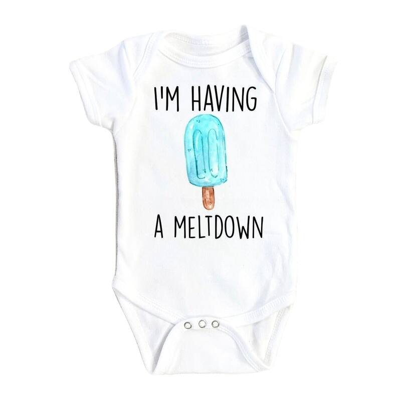 Popsicle Summer - Baby Boy Girl Clothes Infant Bodysuit Funny Cute Newborn - Natural - Newborn