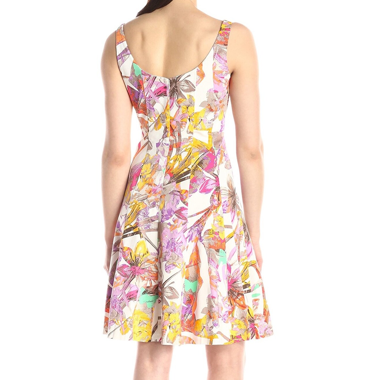 pleated tea dress