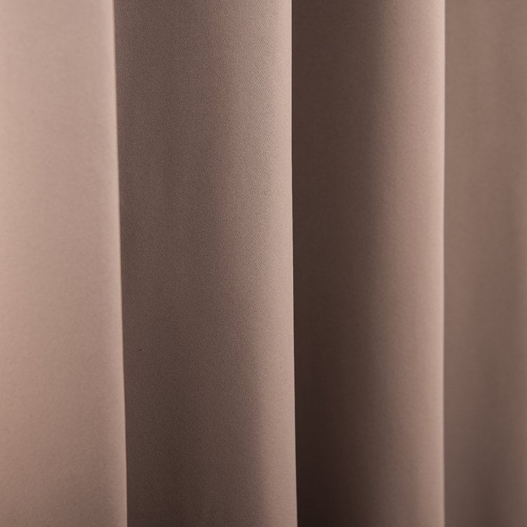 Aurora Home Extra Long Grommet Top Thermal Blackout Curtain Single Panel