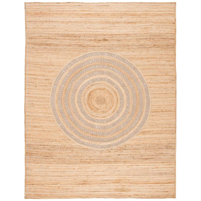 SAFAVIEH Handmade Natural Fiber Reveca Casual Solid Jute Rug