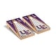 preview thumbnail 1 of 3, Evansville Purple Aces Weathered Cornhole Board Set