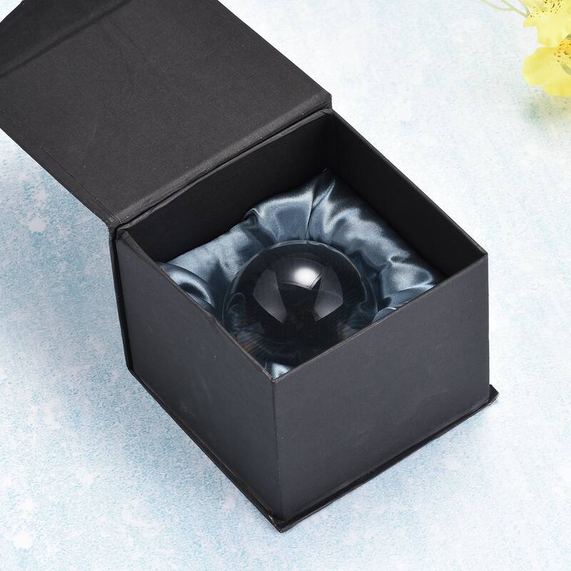 2Pcs Crystal Ball, K9 Crystal Ball Decorative Ball with Gift Box - Clear