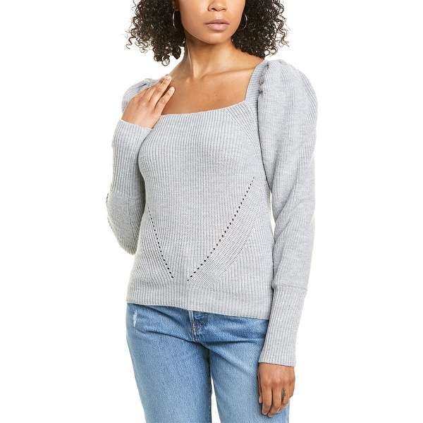 Wayf Square Neck Sweater. Opens flyout.