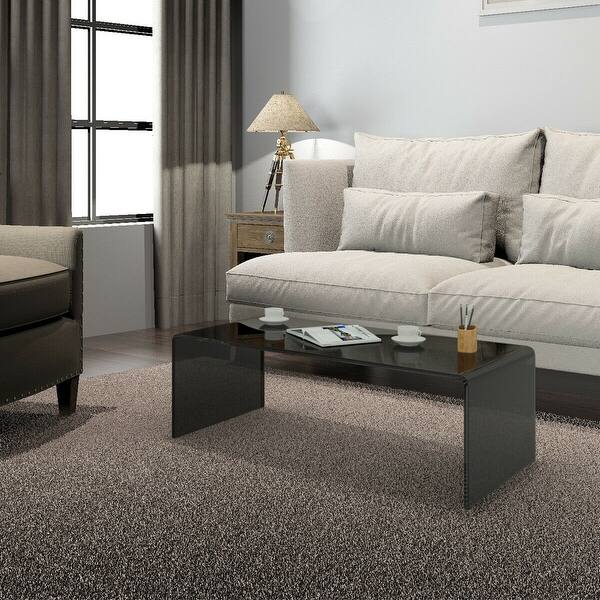 Tempered Glass Coffee Table Accent Cocktail Side Table Living Room Furniture New Lucite Tables Home Garden Worldenergy Ae