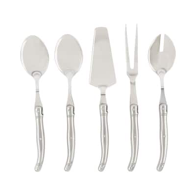 French Home Laguiole 5 Piece Hostess Set, Stainless Steel