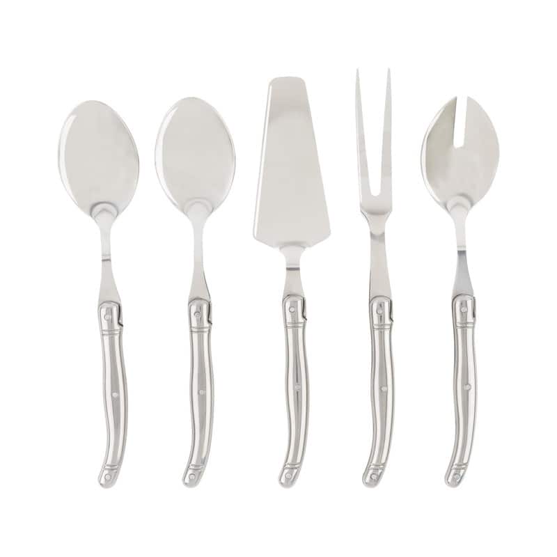 French Home Laguiole 5 Piece Hostess Set, Stainless Steel