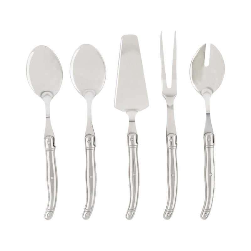 French Home Laguiole 5 Piece Hostess Set, Stainless Steel