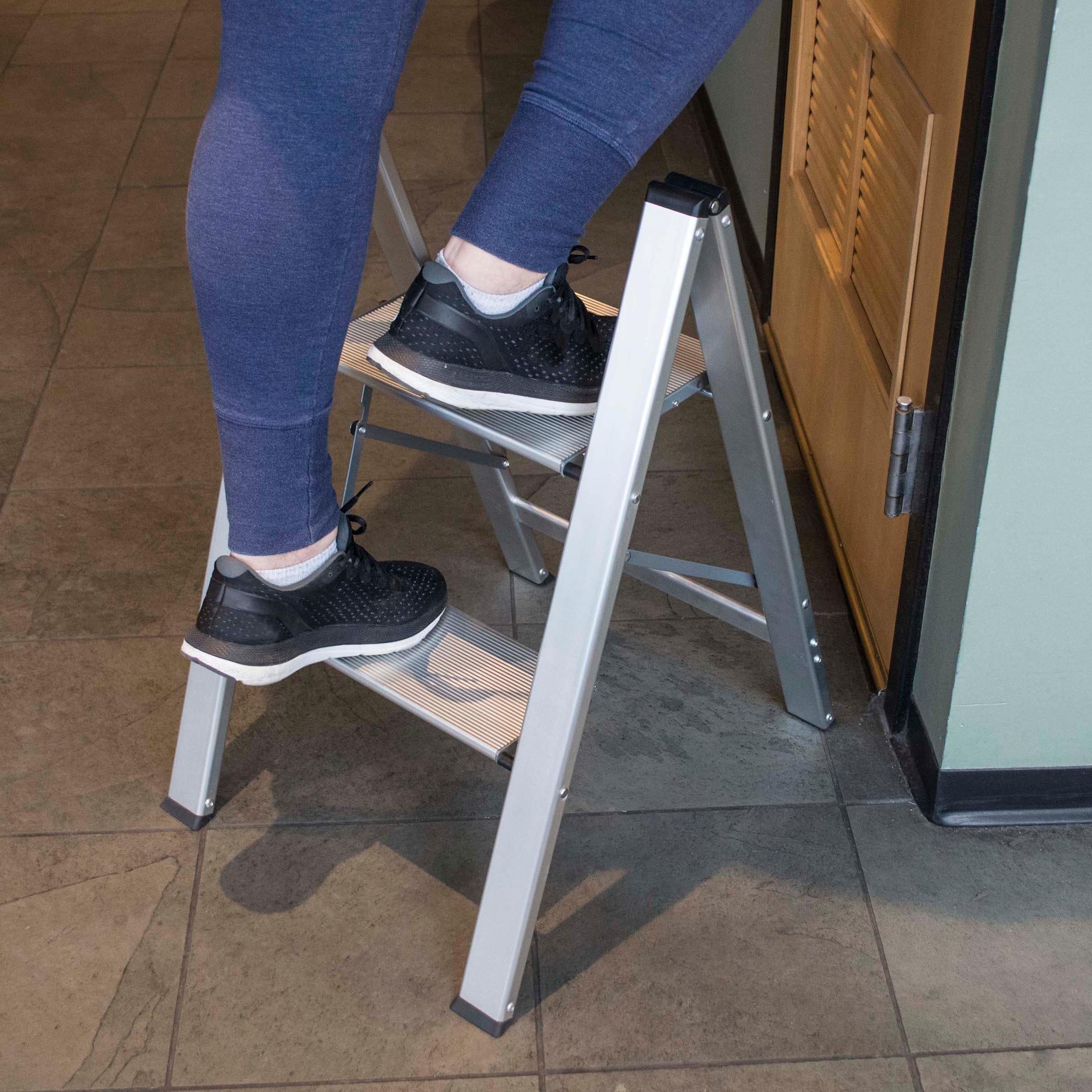 Ultra slim step ladder best sale