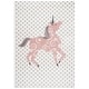 preview thumbnail 65 of 68, SAFAVIEH, Carousel Kids Mareke Unicorn Rug 4' x 6' - Ivory Grey/Pink