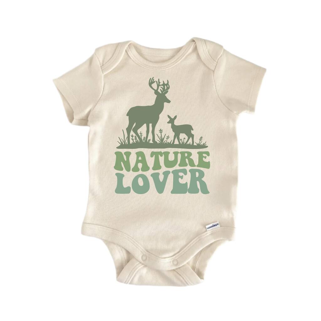 Nature Lover Beach Mermaid - Baby Boy Girl Clothes Bodysuit Funny