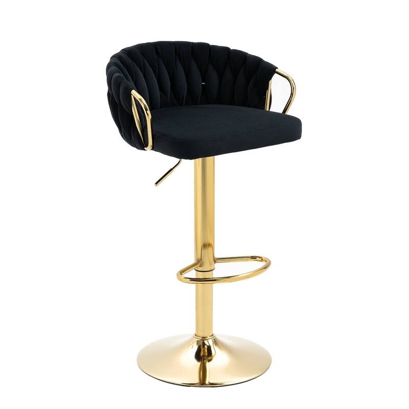 Modern Swivel Counter Height Bar Stools Adjustable Counter Stool With Backs