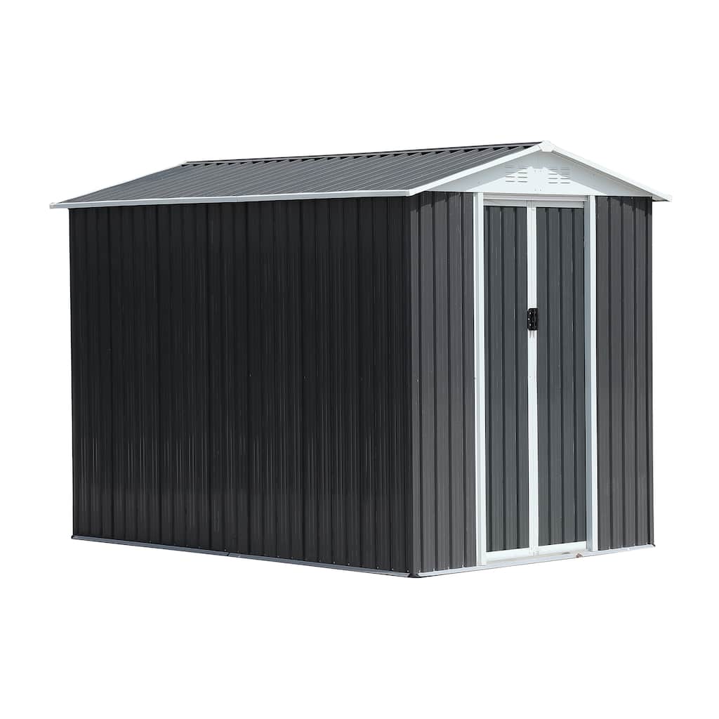 6FTx9FT Heavy-Duty Water-Resistant Outdoor Storage Shed