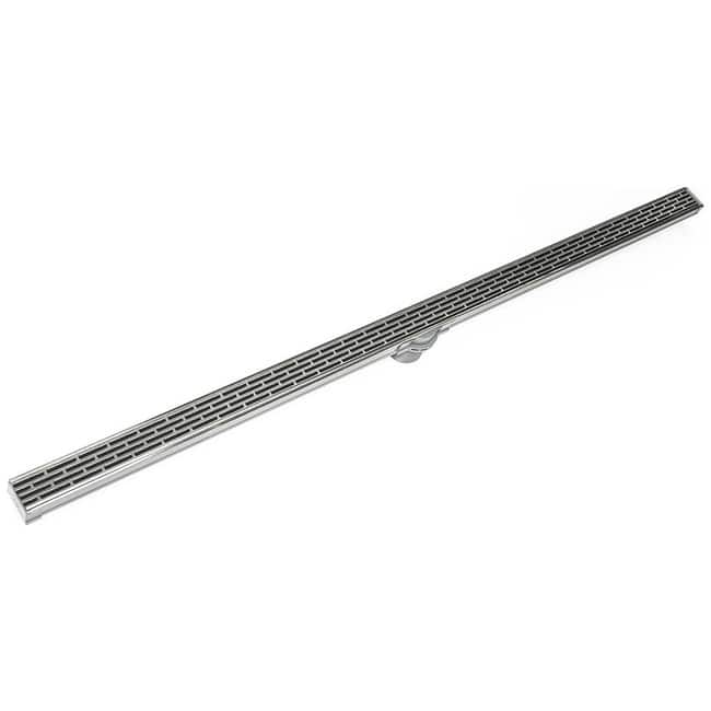 Infinity Drain S-LT 3836 36" Site Sizable Stainless Steel Low Profile - Satin Stainless