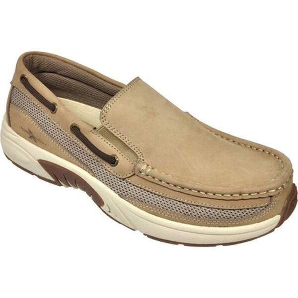 Shop Rugged Shark Men S Pacifico Sand Crazy Horse Leather Overstock 7895304