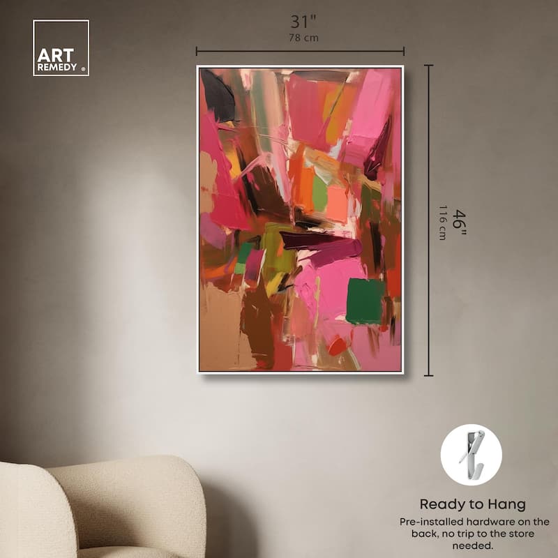 Impulse and Instinct Canvas by Art Remedy