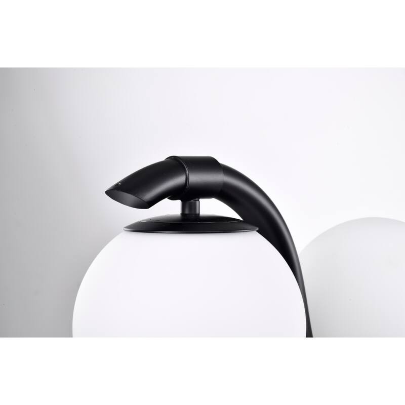Fenix 38 Inch Opaque Glass Wave Pendant 5-Light