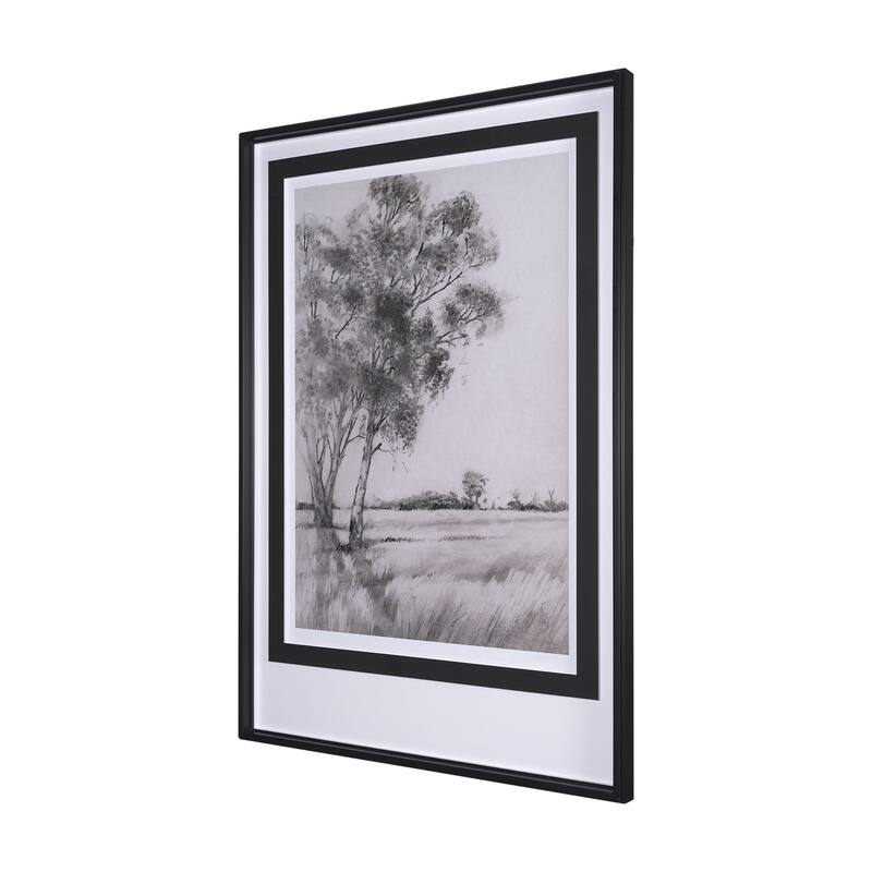 Serene View Framed Art Print