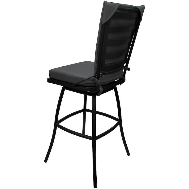 Outdoor Bar Stool Counter 26" 30" Extra Tall 34" - Jamey without Arms