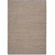 preview thumbnail 14 of 68, Nourison Natural Jute Indoor only Solid Area Rug 4' x 6' - Grey