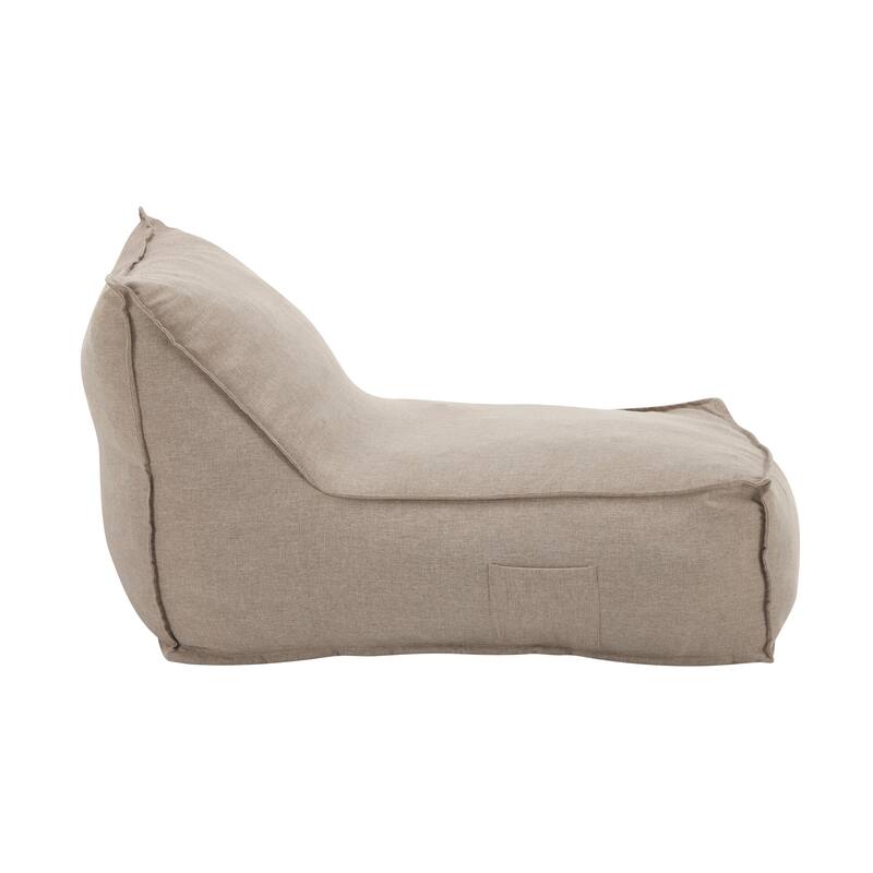 Christopher Knight Home- Carter Outdoor Fabric Bean Bag Lounge Chair