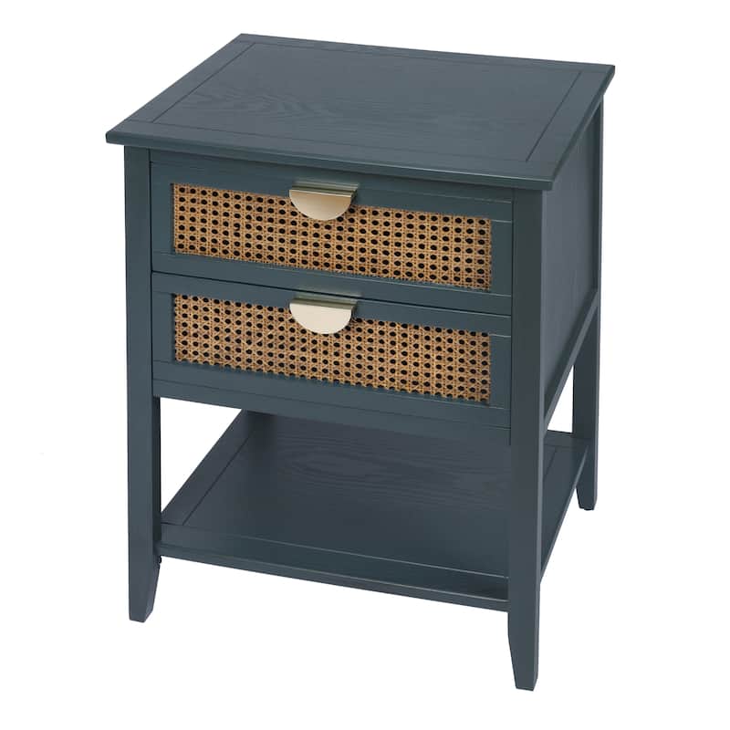 2 Drawer Side End table