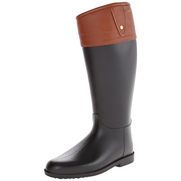 Dirty Laundry Womens Raffie Rain Boots Knee-High Round Toe