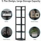 preview thumbnail 19 of 26, Tribesigns Industrial 5 Tier Corner Shelf/Bookshelf /Bookcase/Plant Stand
