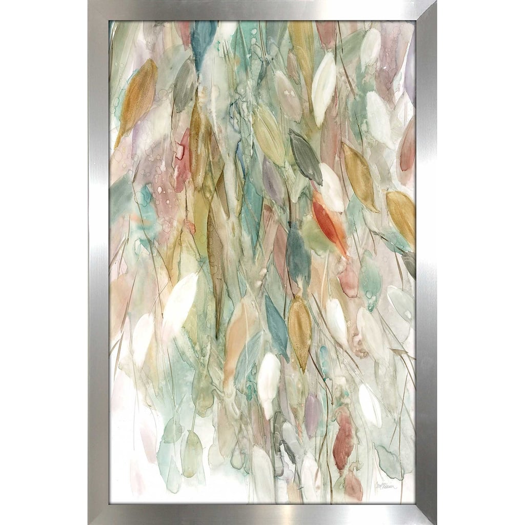 "Rainy Cascade I (Vertical)" by Carol Robinson Print on Acrylic